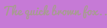 Image with Font Color A89B92 and Background Color C67AD6